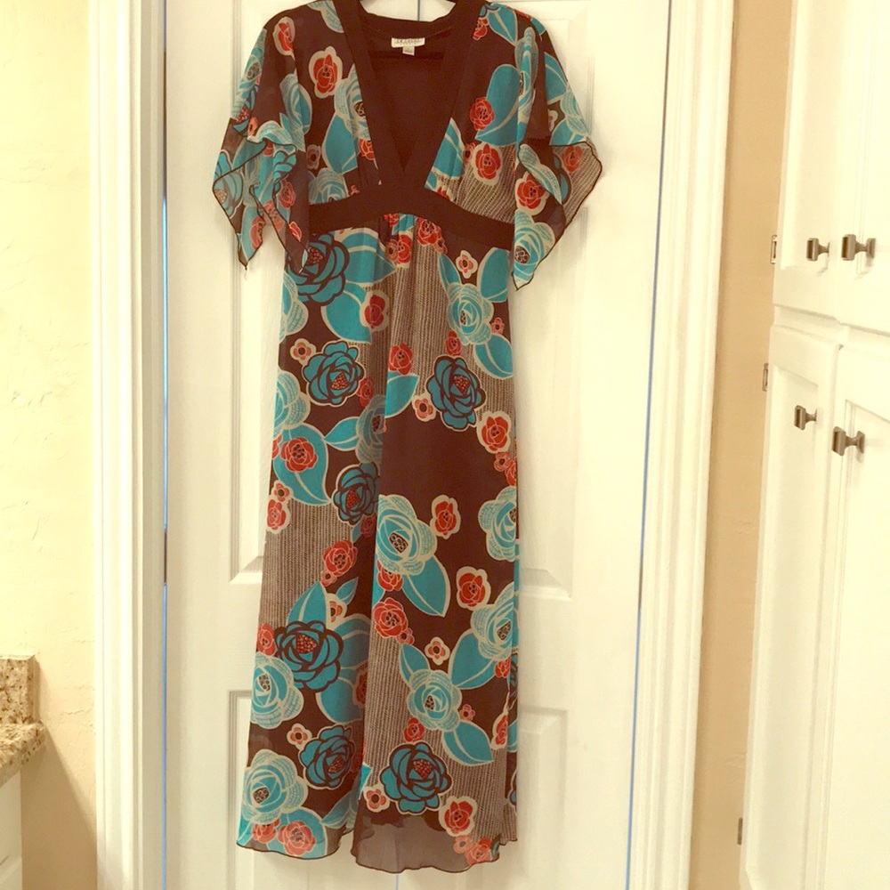 Colorful En Focus Maxi Dress